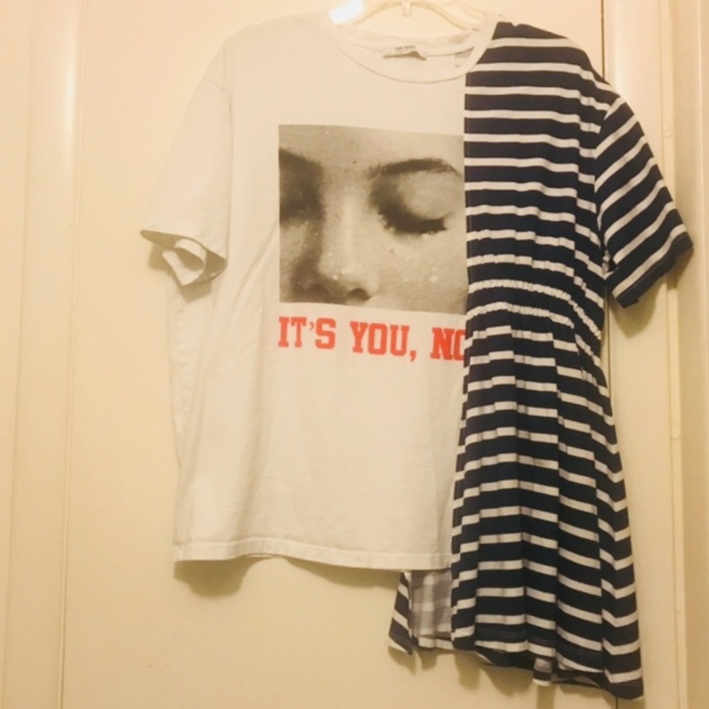 Unique Mixed Media Fashion Top by Zara Trafaluc - Picture 4 of 7